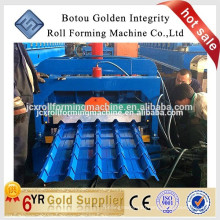 Automatic glazed sheet roofing pasting machine